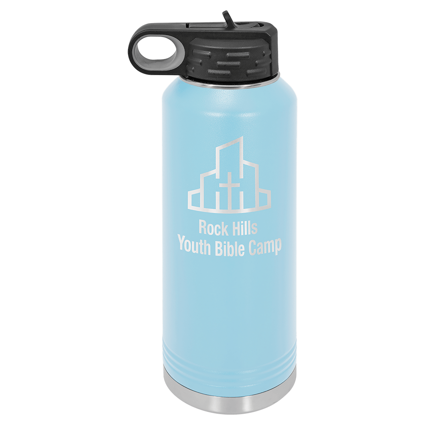 Light Blue 40 oz. Polar Camel Water Bottle