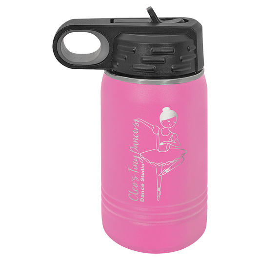 Pink 12 oz. Water Bottle