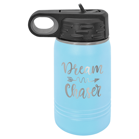 Light Blue 12 oz. Water Bottle